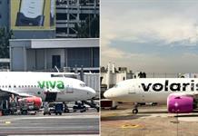 Las aerolíneas mexicanas de bajo costo Volaris y Viva anuncian su fusión