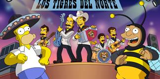 Los Tigres del Norte aparecer&aacute;n en Los Simpsons con un hist&oacute;rico corrido mexicano