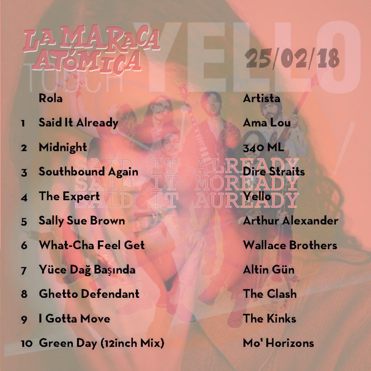 La Maraca Atomica - Ma. 23 Dic 2025 - Con una lista de oldies y novedades