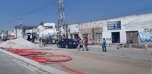 Adelantan apertura de carriles laterales en Carretera a Chapala y Camino Real a Colima