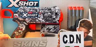 Detenidos en Nuevo Le&oacute;n por repartir juguetes b&eacute;licos a menores