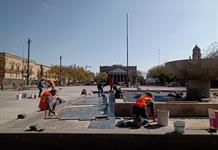 Está casi lista la obra de restauración de la Plaza de la Liberación