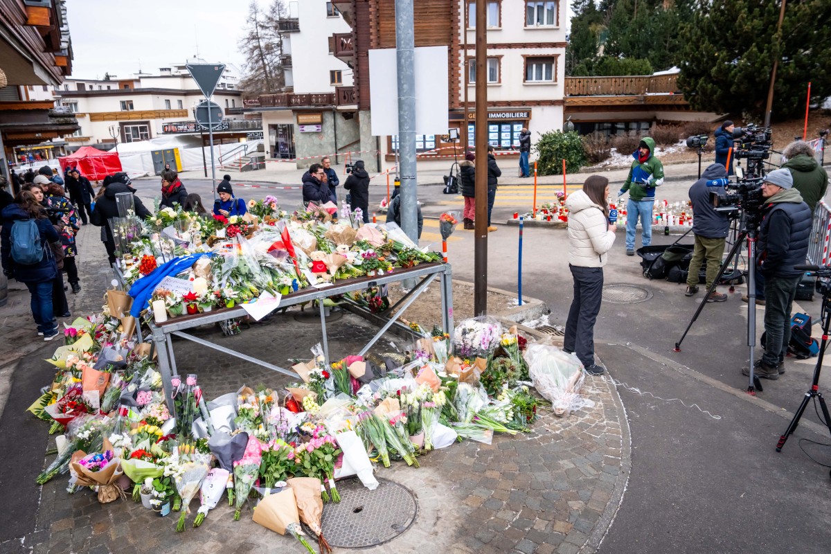 Suiza trabaja para identificar a las víctimas del incendio de Año Nuevo