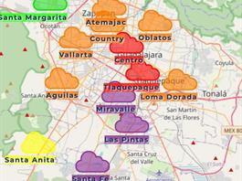 Dos terceras partes de la ciudad con mala calidad del aire, en el primer d&iacute;a del a&ntilde;o