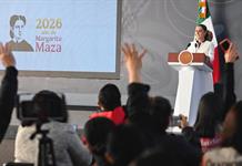 Claudia Sheinbaum pide acelerar reparación integral a víctimas del Tren Interoceánico en Oaxaca Claudia Sheinbaum pide acelerar reparación integral a víctimas del Tren Interoceánico en Oaxaca