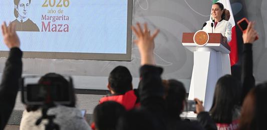 Claudia Sheinbaum pide acelerar reparación integral a víctimas del Tren Interoceánico en Oaxaca