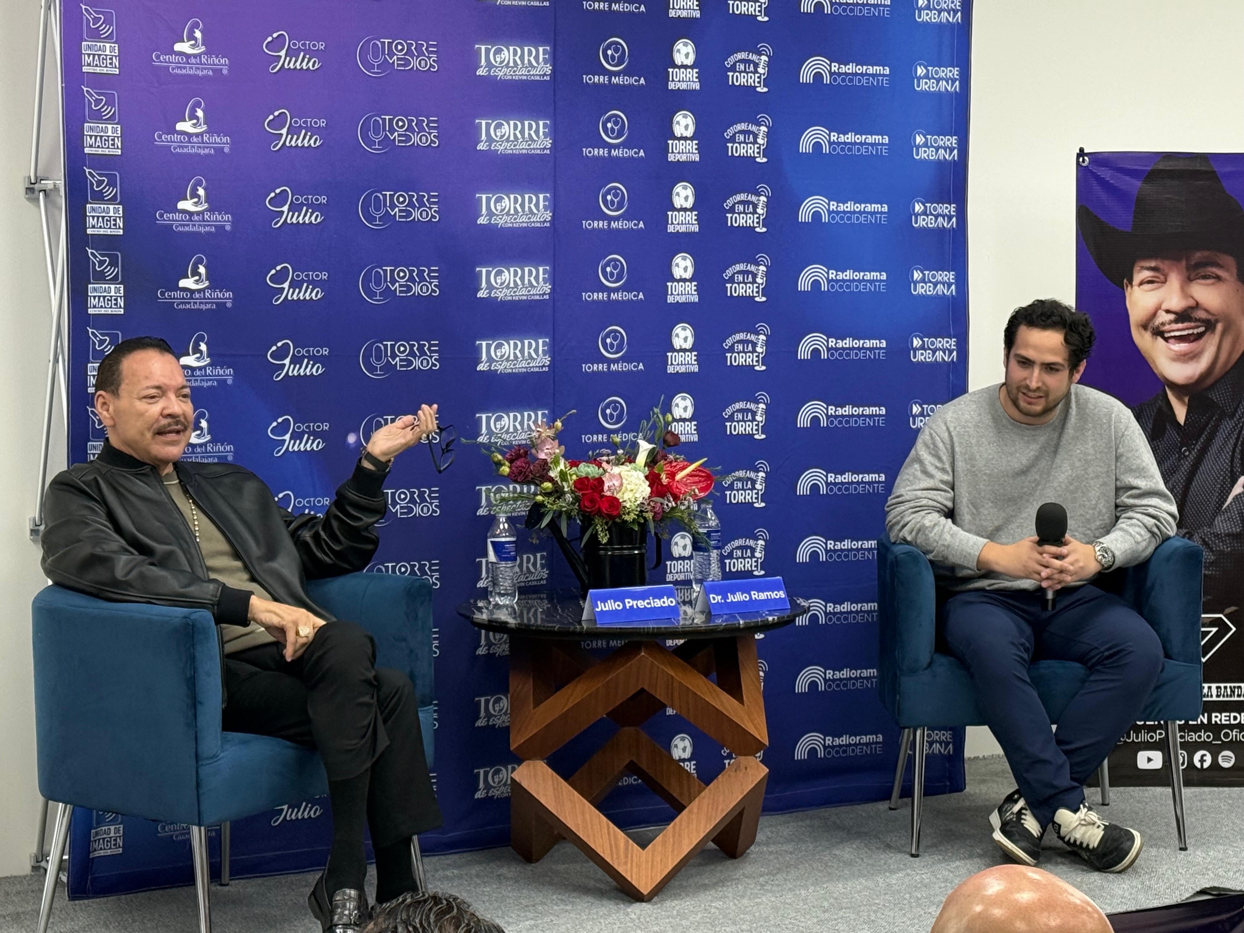 Julio Preciado pagará trasplante de riñón mientras prepara su gira de despedida