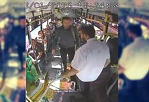 Un pasajero agredió a un conductor de la ruta 622 por no bajarlo en una parada prohibida Un pasajero agredió a un conductor de la ruta 622 por no bajarlo en una parada prohibida