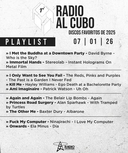 Radio al Cubo - Mi. 07 Ene 2026 episode artwork