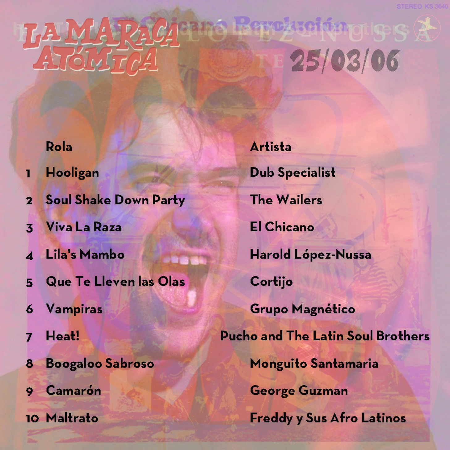 La Maraca Atomica - Mi. -07 Ene 2026 - Musica tropical