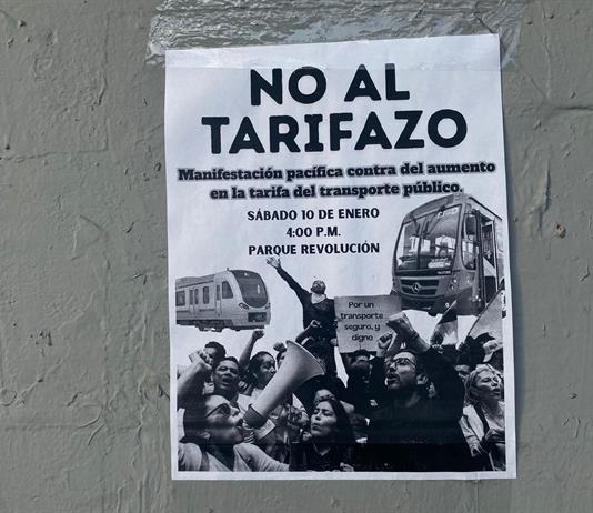 Liberan a cuatro personas detenidas tras manifestaci&oacute;n contra el tarifazo