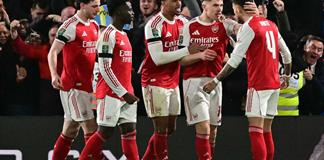 Arsenal vence a Chelsea en semifinal de Copa Liga inglesa en Londres