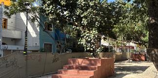 Demuelen obra reci&eacute;n finalizada en el Parque Rojo