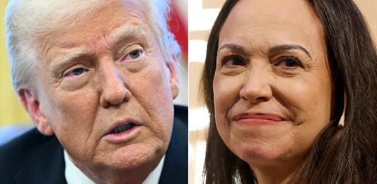 Donald Trump recibe a María Corina Machado en la Casa Blanca para fortalecer vínculos con oposición venezolana