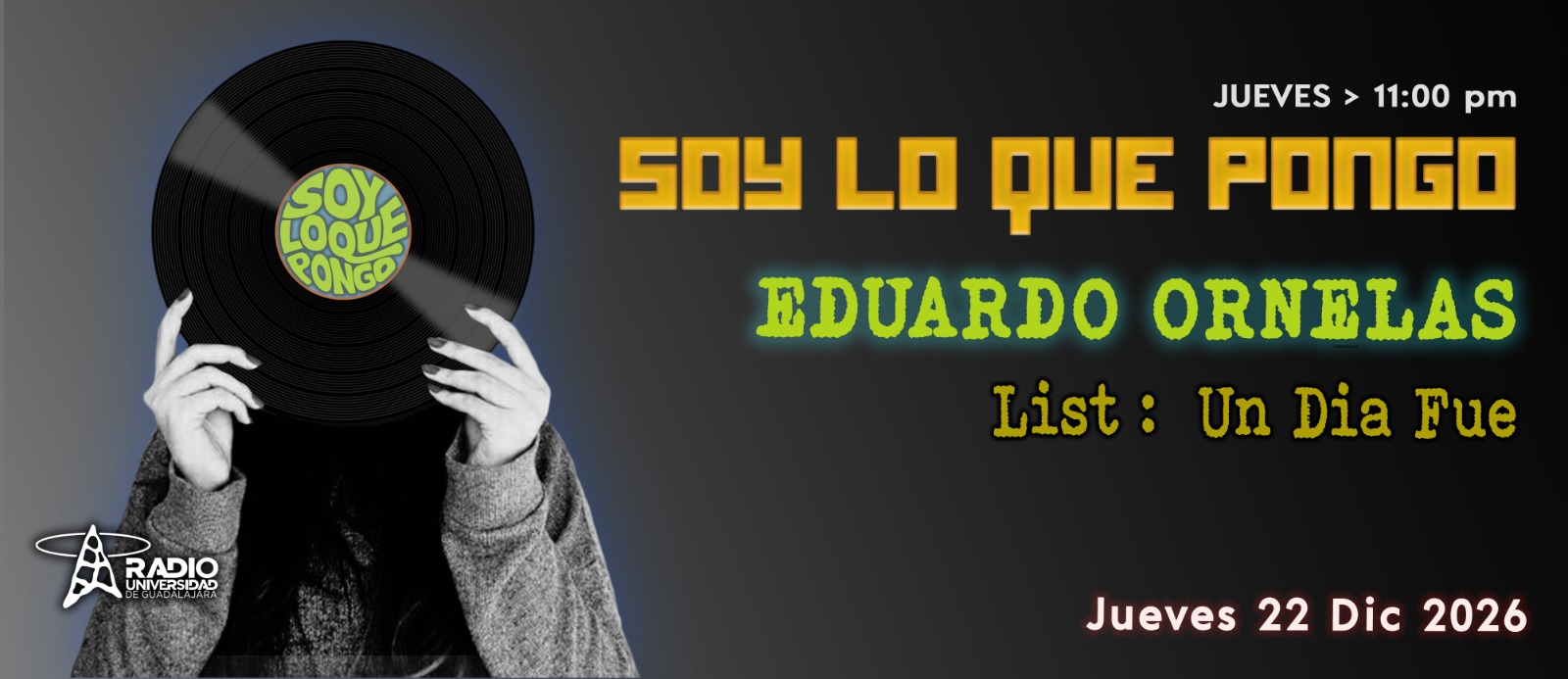 Soy lo que Pongo - Ju. 15 Ene 2026