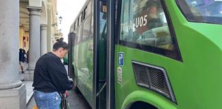 Magali Casillas rechaza aumento al transporte por considerarlo excesivo