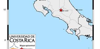 Sismo de 4,5 grados sacude la capital de Costa Rica
