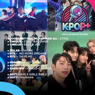 Kpop Plus “Asia a través de tus oídos” - Do. 18 Ene 2026