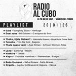 Radio al Cubo - Ma. 20 Ene 2026