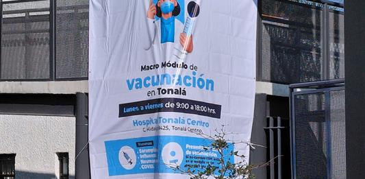 Ante alza en casos de sarampión, abrirán segundo macromódulo de vacunación en Tonalá