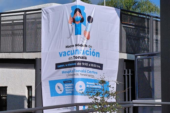 Ante alza en casos de sarampión, abrirán segundo macromódulo de vacunación en Tonalá Ante alza en casos de sarampión, abrirán segundo macromódulo de vacunación en Tonalá