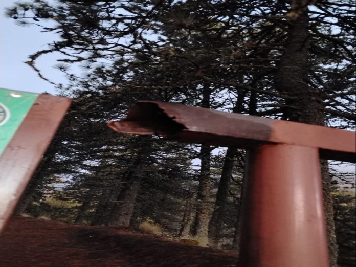 Investigan vandalismo en área protegida del Nevado de Colima Investigan vandalismo en área protegida del Nevado de Colima