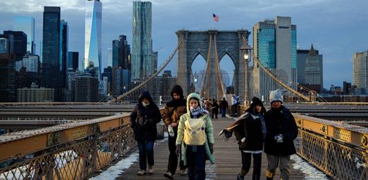 Megatormenta de nieve y hielo amenaza EEUU