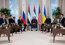 Fin de primera sesi&oacute;n de negociaciones entre Ucrania, Rusia y EEUU en Abu Dabi