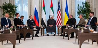 Fin de primera sesi&oacute;n de negociaciones entre Ucrania, Rusia y EEUU en Abu Dabi