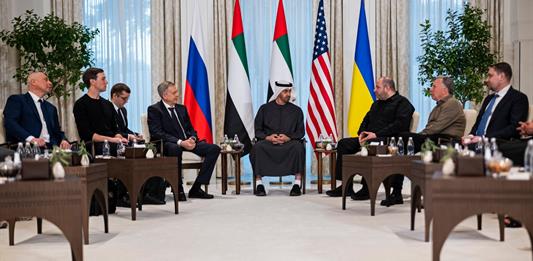 Fin de primera sesión de negociaciones entre Ucrania, Rusia y EEUU en Abu Dabi