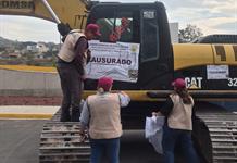 Clausura Tonal&aacute; obras de urbanizaci&oacute;n en el &aacute;rea natural El Calabozo