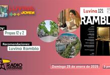 Luvina Rambla. Prepas 2 y 12. Luvina Joven Radio 25 enero 2026