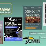 Apenas un cuerpo. Curso de actuación. Siesta acústica. De la técnica a la escena. Puro Drama 25 enero 2026