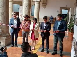 Rinden homenaje en el Congreso al muralista Gabriel Flores