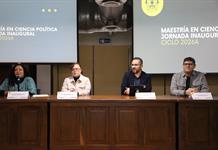 Con reconocimiento a tesista y presentaci&oacute;n de un libro, celebran jornada inaugural de la Maestr&iacute;a en Ciencia Pol&iacute;tica del CUCi&eacute;nega