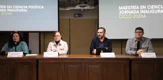 Con reconocimiento a tesista y presentaci&oacute;n de un libro, celebran jornada inaugural de la Maestr&iacute;a en Ciencia Pol&iacute;tica del CUCi&eacute;nega