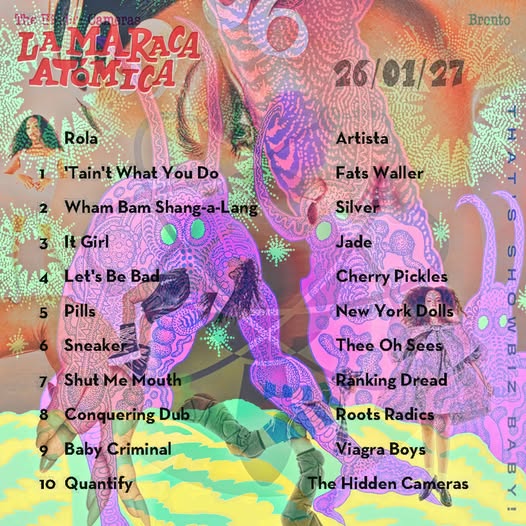 La Maraca Atomica - Ma. 27 Ene 2026 - Algunas novedades y varias rarezas