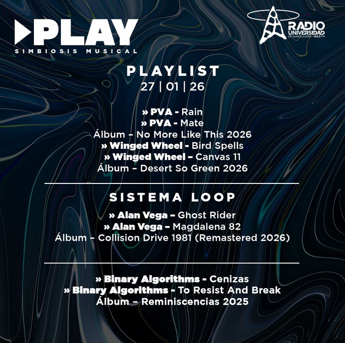 Play - Ma. 27 Ene 2026 Play - Ma. 27 Ene 2026