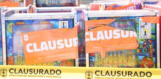 Pablo Lemus alza la mano para hacer frente a m&aacute;quinas tragamonedas