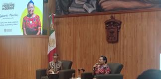 Dan bienvenida a estudiantes de la UDG con c&aacute;tedra de Rigoberta Mench&uacute;