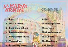 La Maraca Atomica - Mi. 28 Ene 2026 - Reconociendo todos los generos