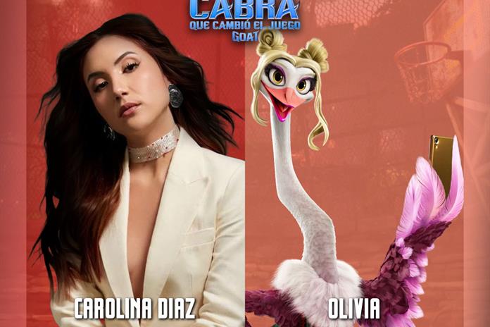 Caro Díaz debuta en el doblaje con GOAT La cabra que cambió el juego