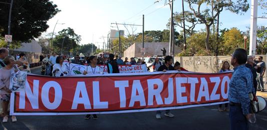 Ciudadanos anuncian jornadas sabatinas de manifestaciones contra el tarifazo