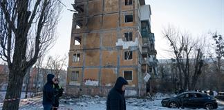 Rusia reanuda ataques masivos a Ucrania bajo un fr&iacute;o extremo