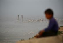 El mar de Gaza, una vía de escape para los nadadores El mar de Gaza, una vía de escape para los nadadores