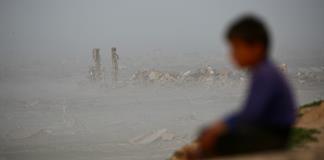 El mar de Gaza, una vía de escape para los nadadores El mar de Gaza, una vía de escape para los nadadores