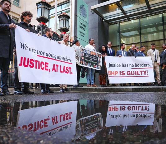 V&iacute;ctimas de tragedia medioambiental en Brasil esperan justicia de un crimen muy grande