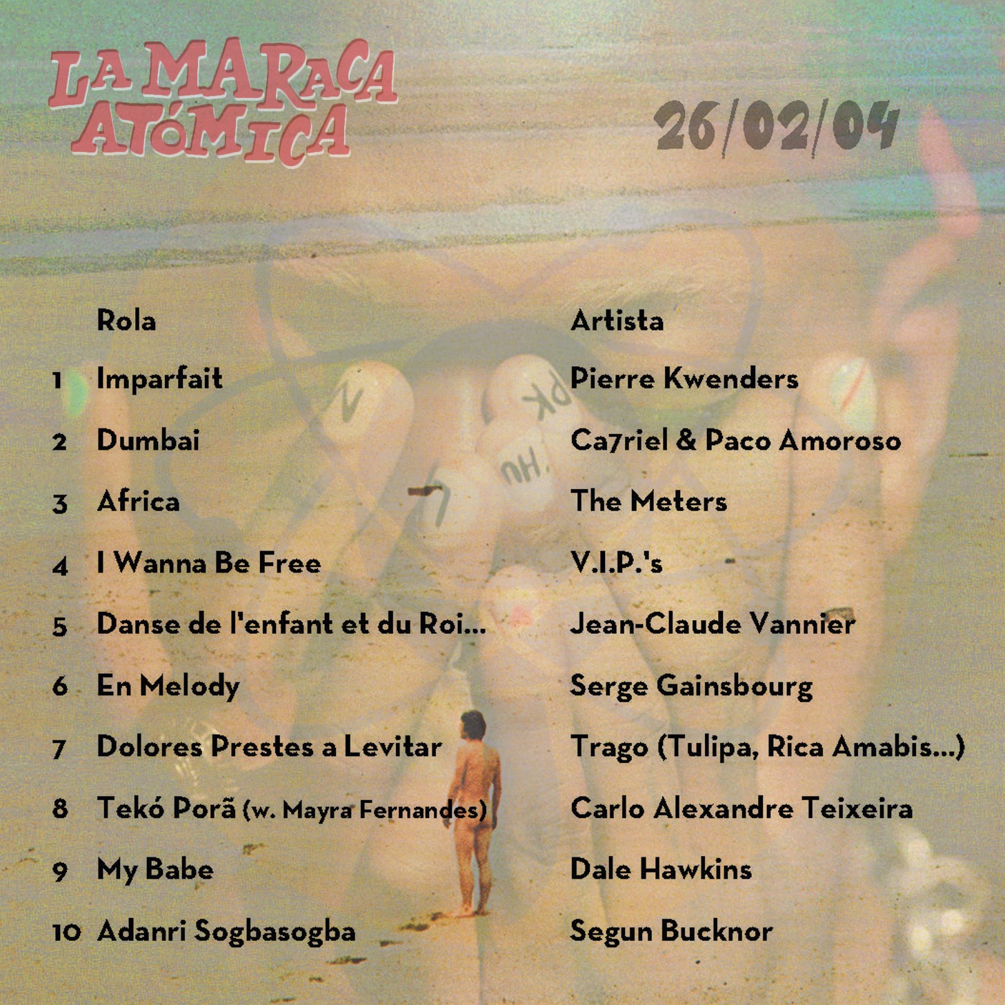 La Maraca Atomica - Mi. 04 Feb 2026 - Iniciando con Pierre Kwenders