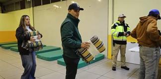 Baja afluencia en albergue temporal para personas en situaci&oacute;n de calle