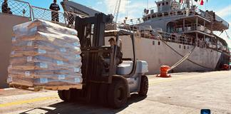 M&eacute;xico env&iacute;a m&aacute;s de 800 toneladas de ayuda humanitaria a Cuba